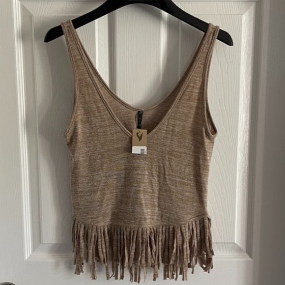 Riller & Fount Tops - Riller & Fount Fringe Tank Top Size 0  NWT